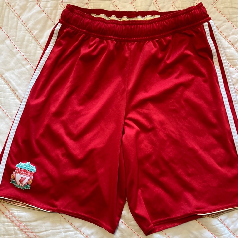 Adidas Liverpool game shorts